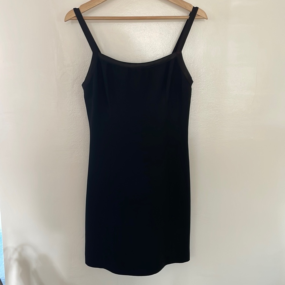 Sold ⚡️ Bebe LBD Sheath Tank Dress Black 6 Small